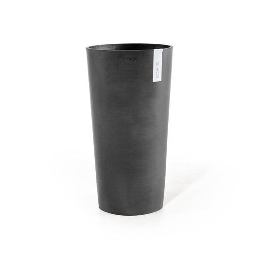 Kukkaruukku - Ecopots - Amsterdam korkea 76cm tummanharmaa - Ecopotskauppa - Uuden aikakauden kukkaruukku