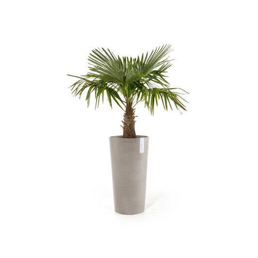 Kukkaruukku - Ecopots - Amsterdam korkea 90cm taupe - Ecopotskauppa - Uuden aikakauden kukkaruukku