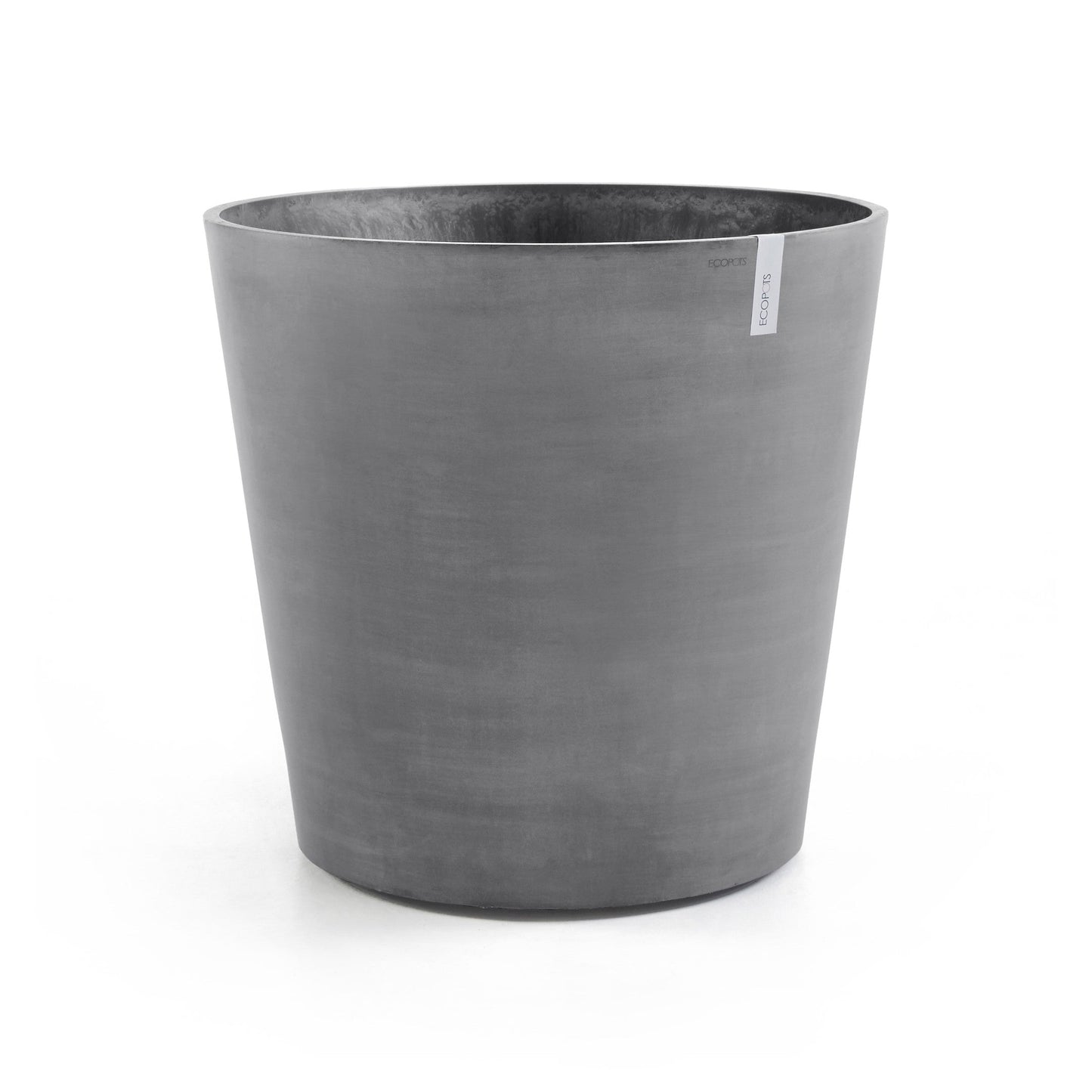 Kukkaruukku - Ecopots - Amsterdam pyörillä 80cm harmaa - Ecopotskauppa - Uuden aikakauden kukkaruukku