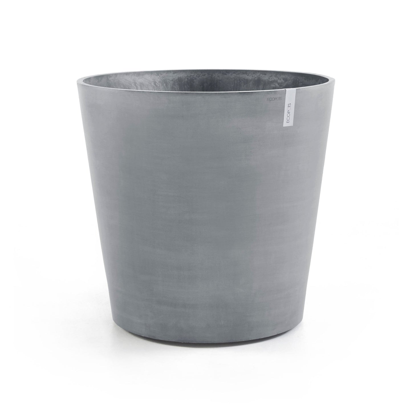 Kukkaruukku - Ecopots - Amsterdam pyörillä 80cm siniharmaa - Ecopotskauppa - Uuden aikakauden kukkaruukku