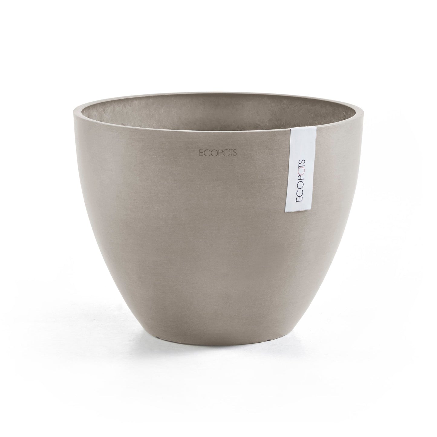 Kukkaruukku - Ecopots - Antwerpen 40cm taupe - Ecopotskauppa - Uuden aikakauden kukkaruukku