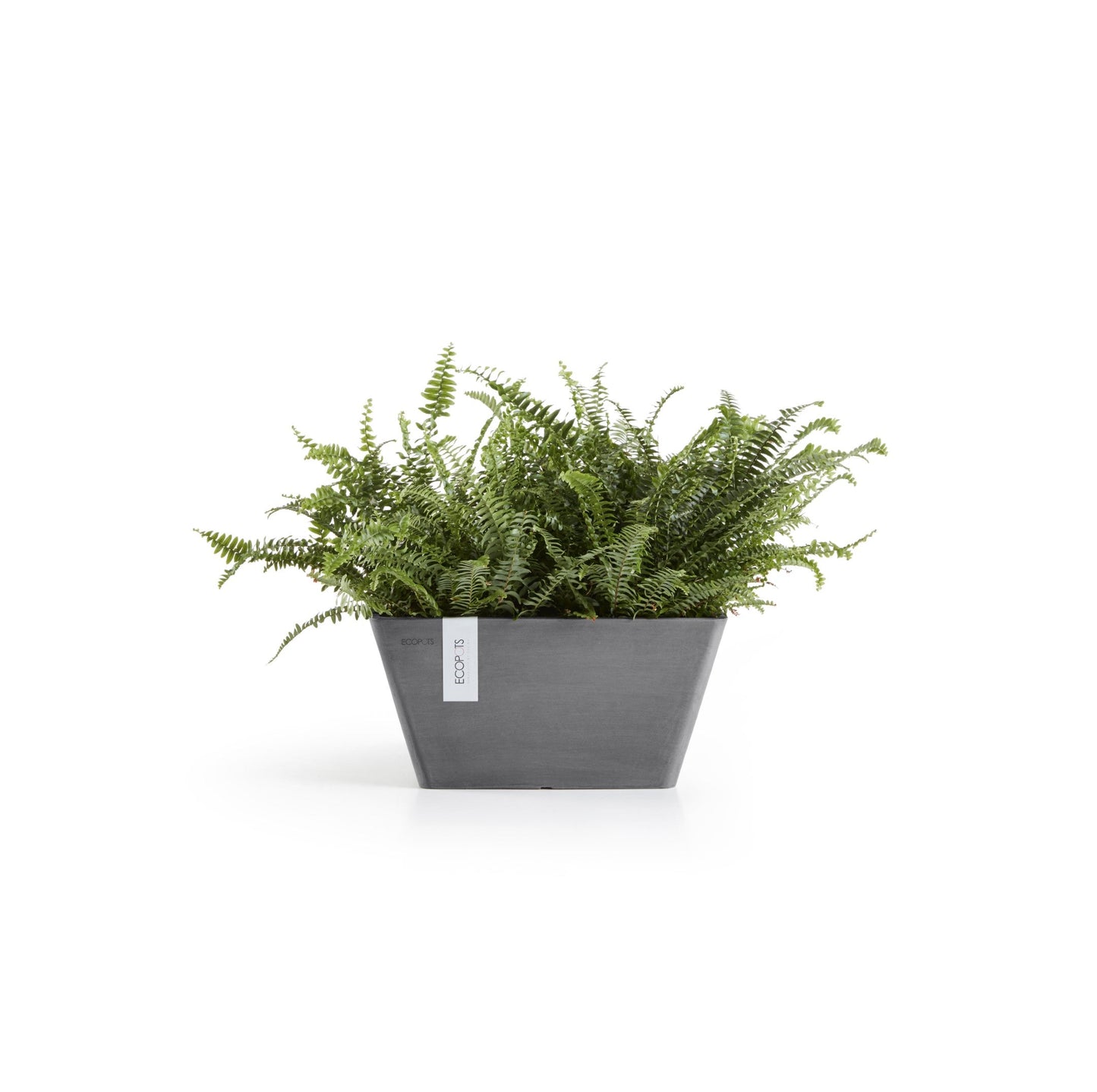 Kukkaruukku - Ecopots - Berliini 40cm harmaa - Ecopotskauppa - Uuden aikakauden kukkaruukku