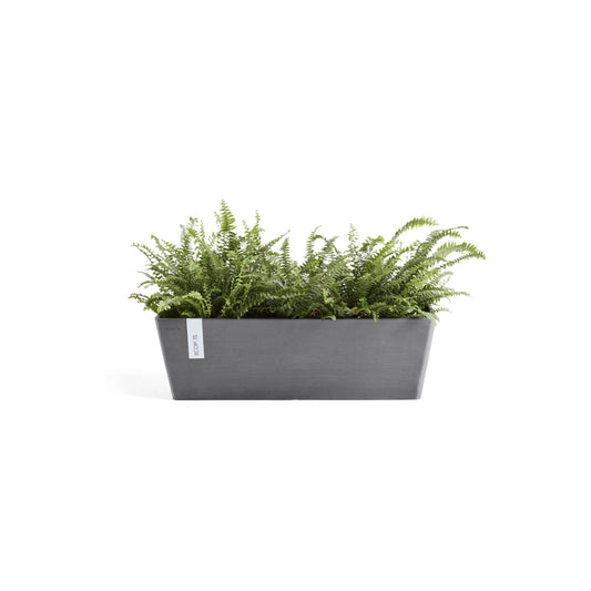 Kukkaruukku - Ecopots - Bruge 45cm harmaa - Ecopotskauppa - Uuden aikakauden kukkaruukku