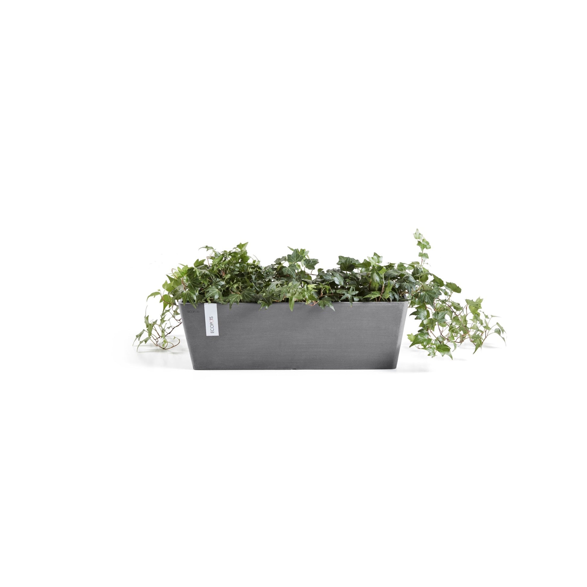 Kukkaruukku - Ecopots - Bruge 65cm harmaa - Ecopotskauppa - Uuden aikakauden kukkaruukku