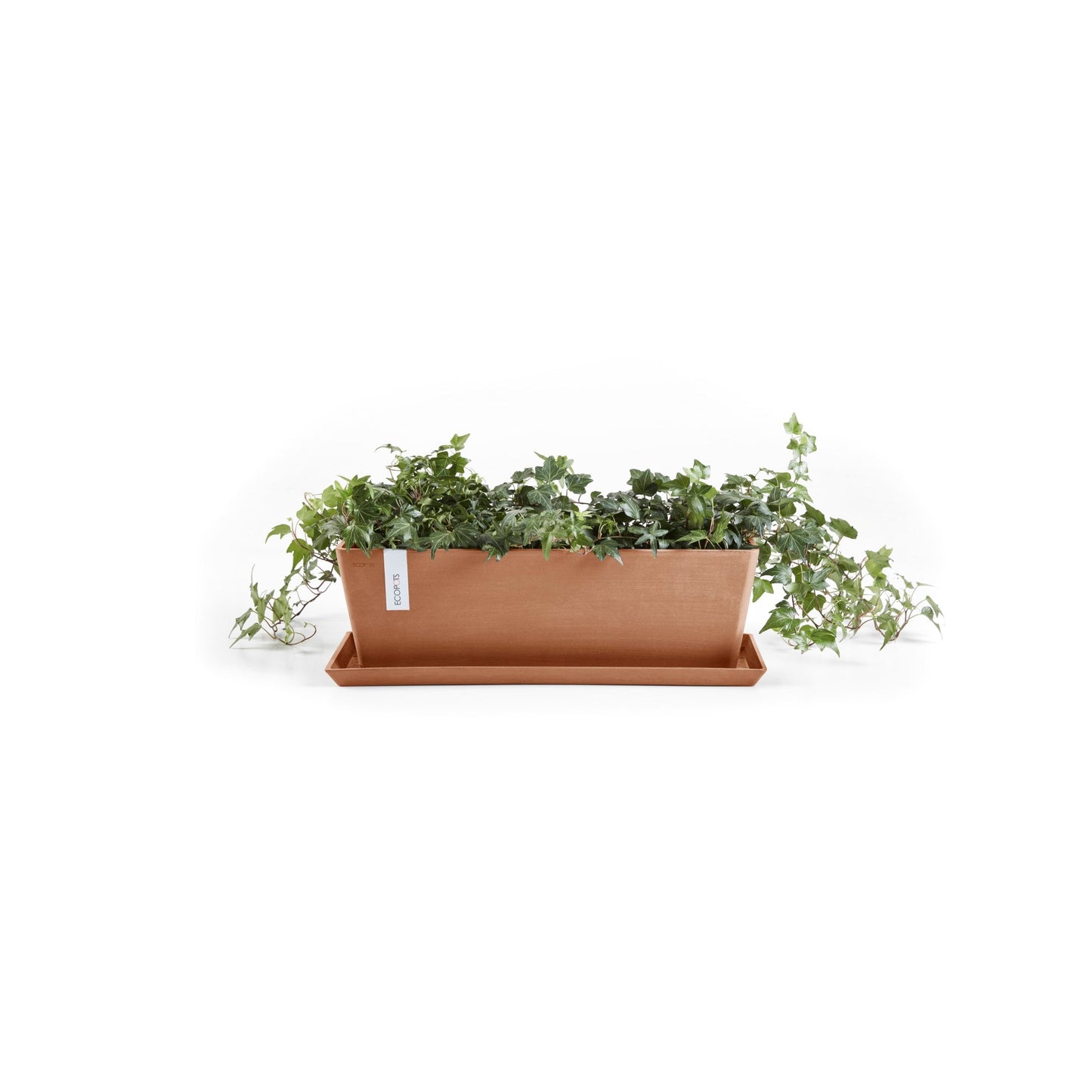 Kukkaruukku - Ecopots - Bruge 65cm terracotta - Ecopotskauppa - Uuden aikakauden kukkaruukku