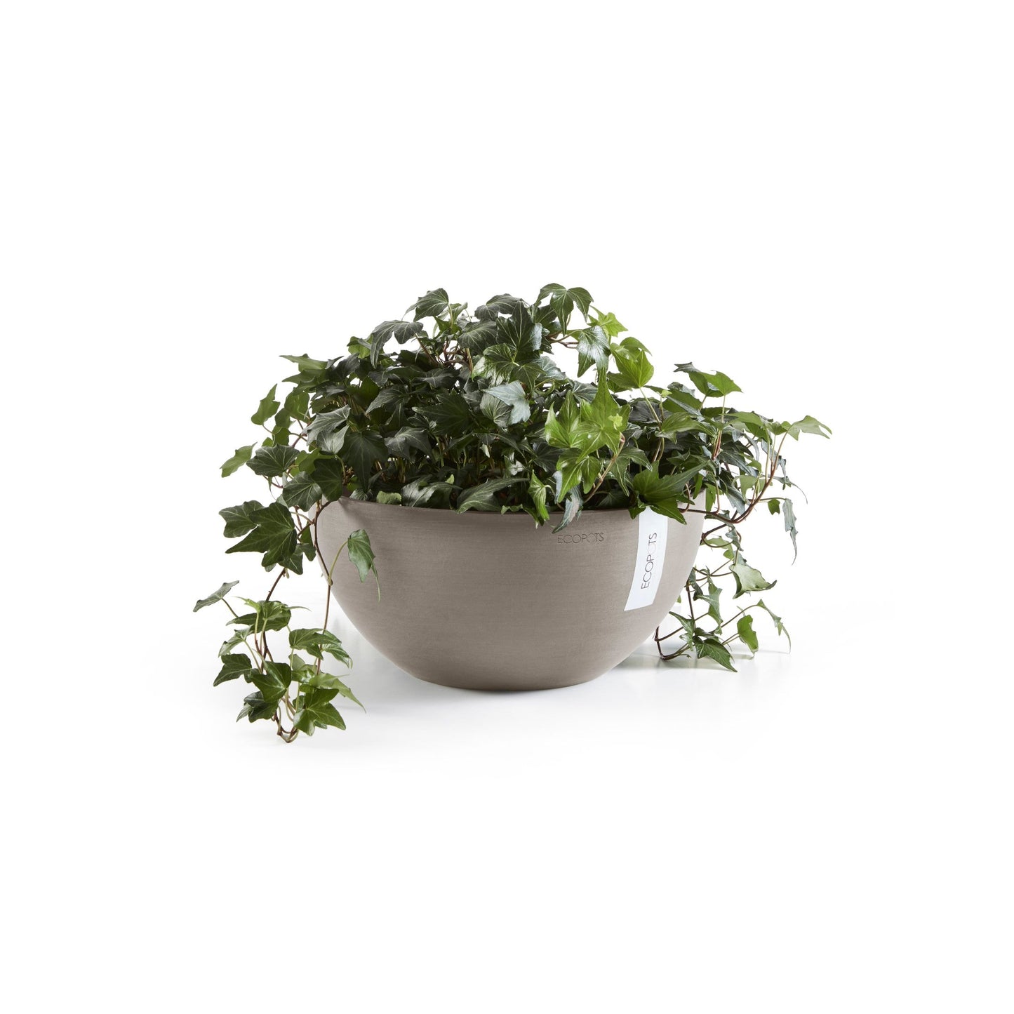 Kukkaruukku - Ecopots - Brysseli 25cm taupe - Ecopotskauppa - Uuden aikakauden kukkaruukku