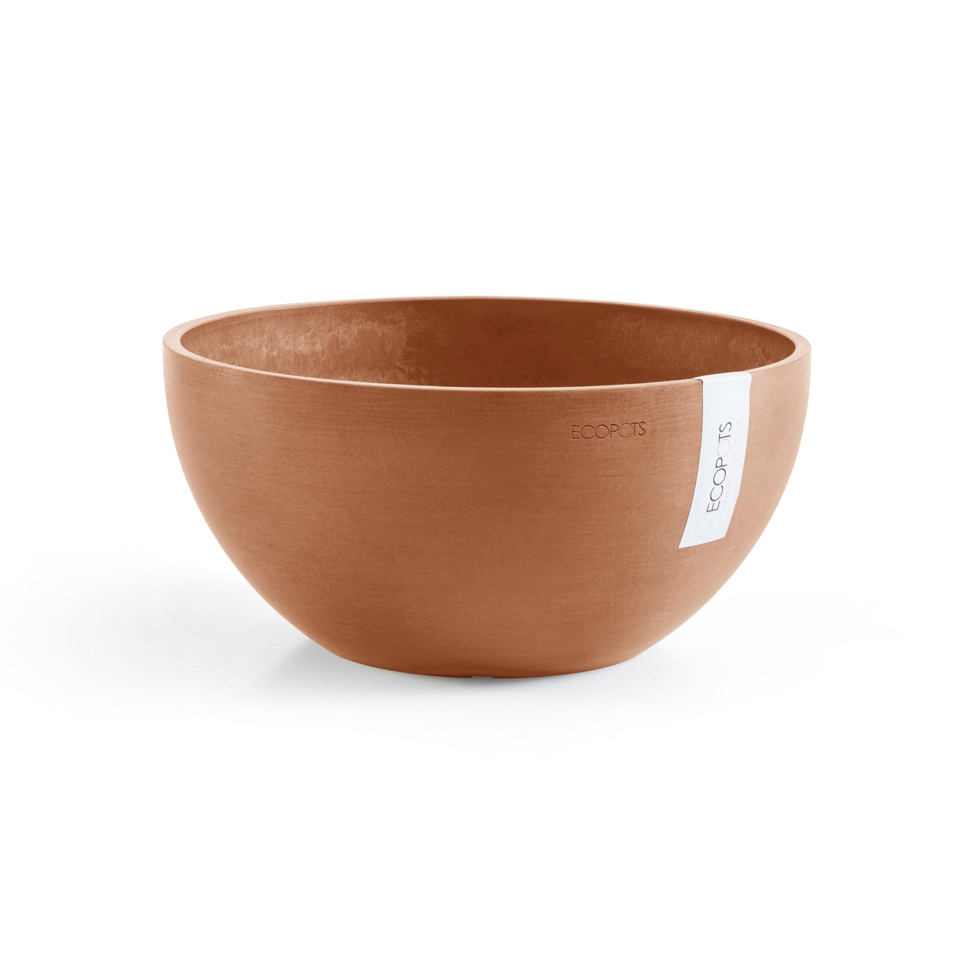 Kukkaruukku - Ecopots - Brysseli 25cm terracotta - Ecopotskauppa - Uuden aikakauden kukkaruukku