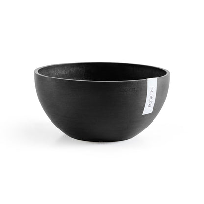 Kukkaruukku Brysseli 25cm tummanharmaa
