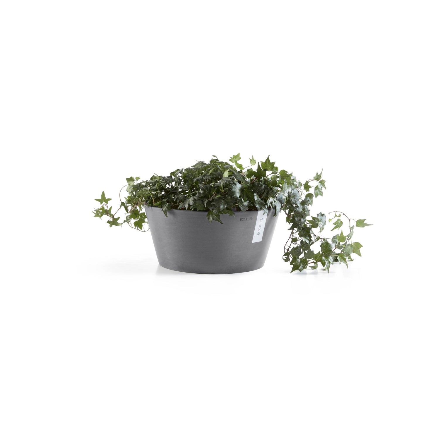 Kukkaruukku - Ecopots - Frankfurt 30cm harmaa - Ecopotskauppa - Uuden aikakauden kukkaruukku