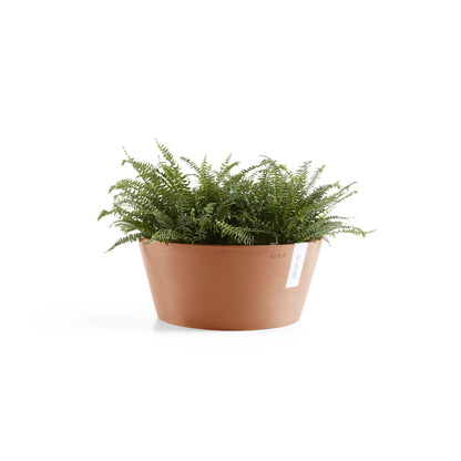 Kukkaruukku Frankfurt 40cm terracotta – kasvin kanssa 2