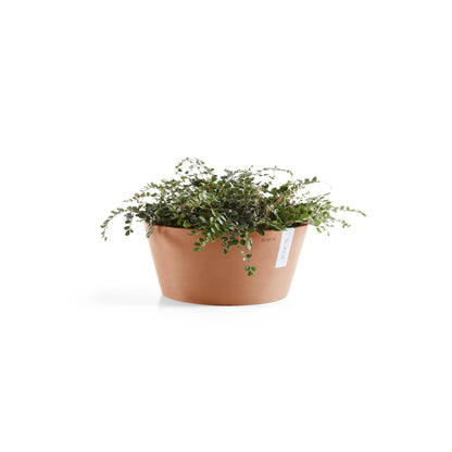 Kukkaruukku Frankfurt 40cm terracotta – kasvin kanssa