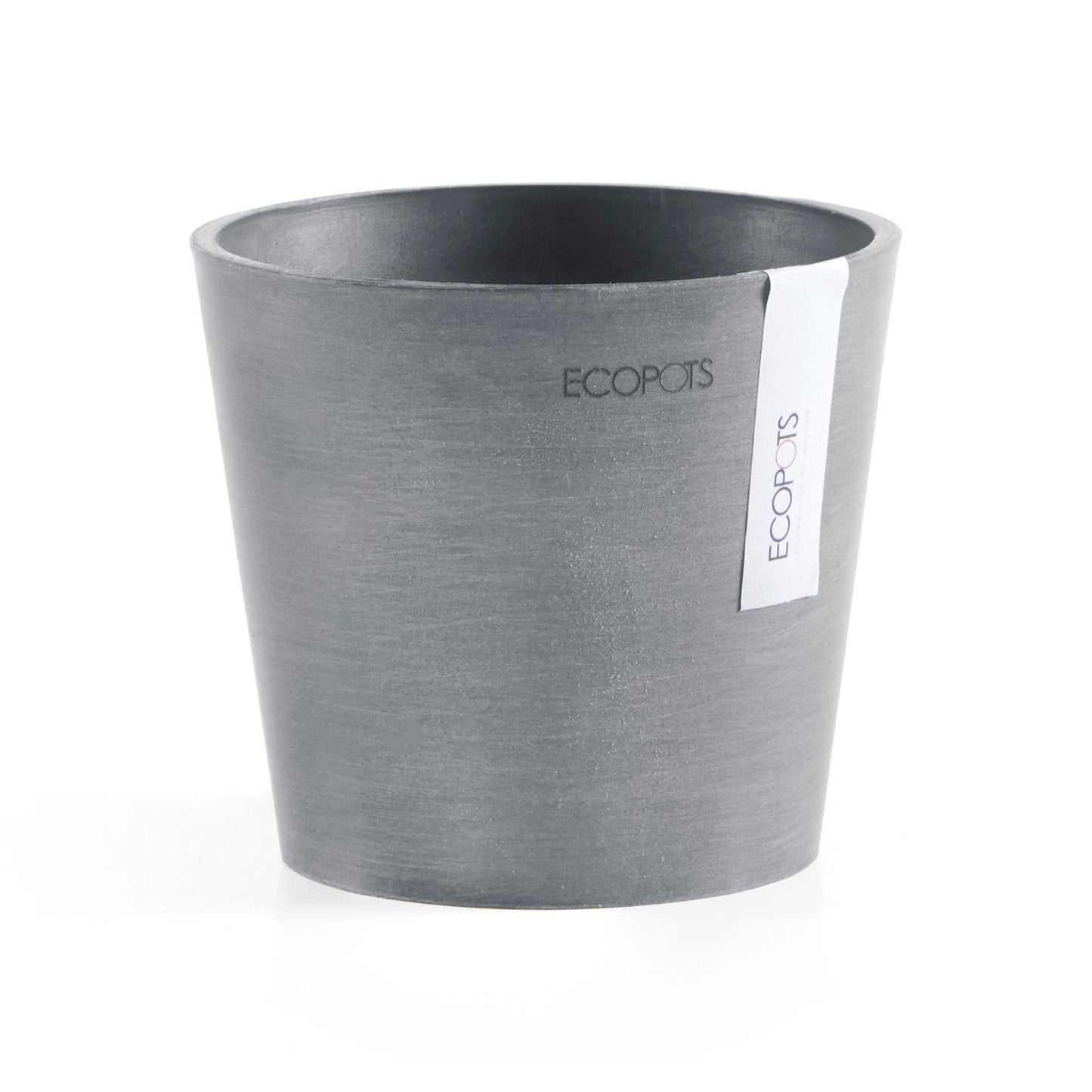 Kukkaruukku - Ecopots - Kukkaruukku Amsterdam 13cm siniharmaa - Ecopots - Uuden aikakauden kukkaruukku kierrätysmateriaalista