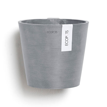 Kukkaruukku - Ecopots - Kukkaruukku Amsterdam 20cm seinälle siniharmaa - Ecopots - Uuden aikakauden kukkaruukku kierrätysmateriaalista