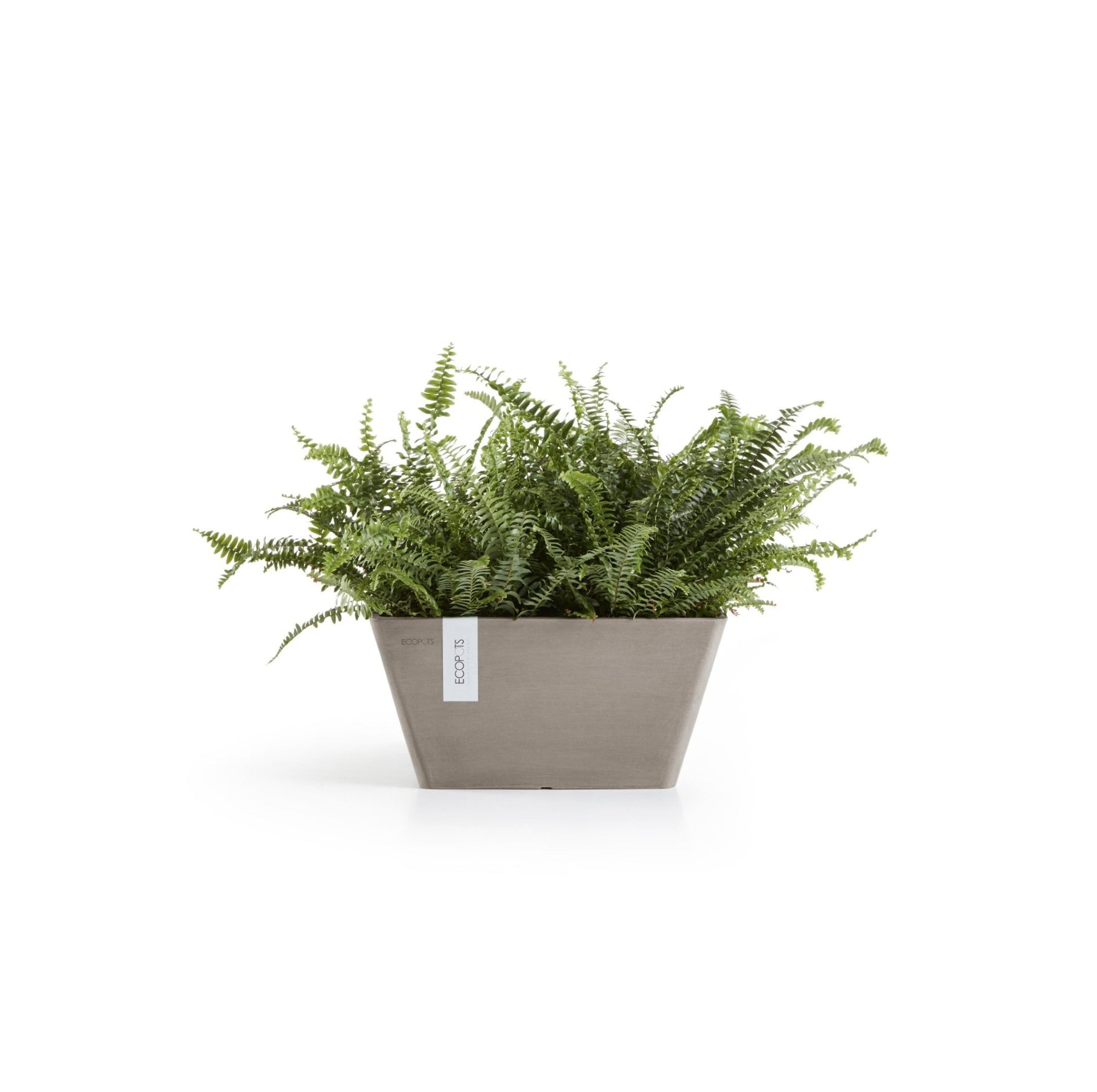 Kukkaruukku - Ecopots - Kukkaruukku Berliini 30cm taupe - Ecopots - Uuden aikakauden kukkaruukku kierrätysmateriaalista