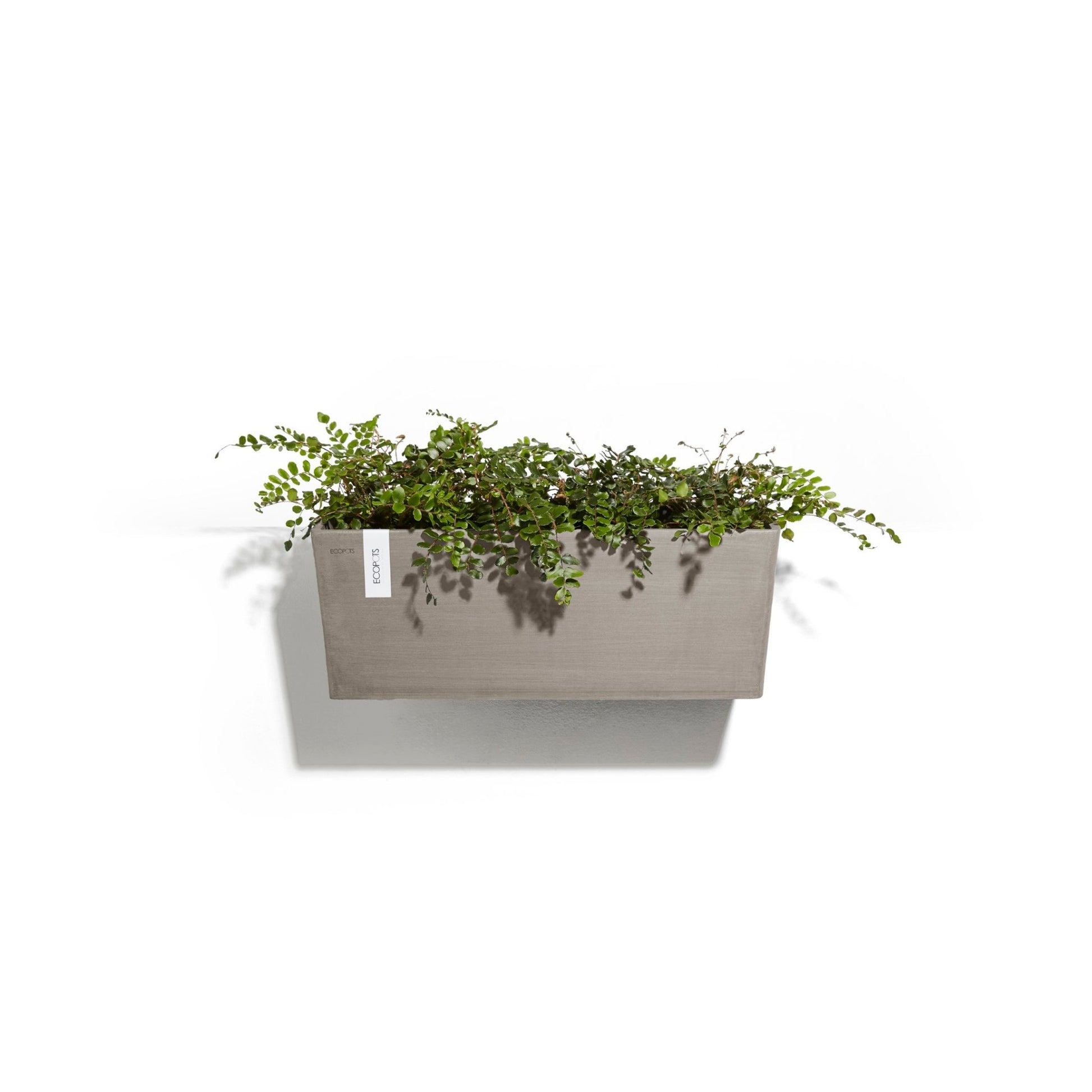 Kukkaruukku - Ecopots - Kukkaruukku Bruge ripustettava 55cm taupe - Ecopots - Uuden aikakauden kukkaruukku kierrätysmateriaalista