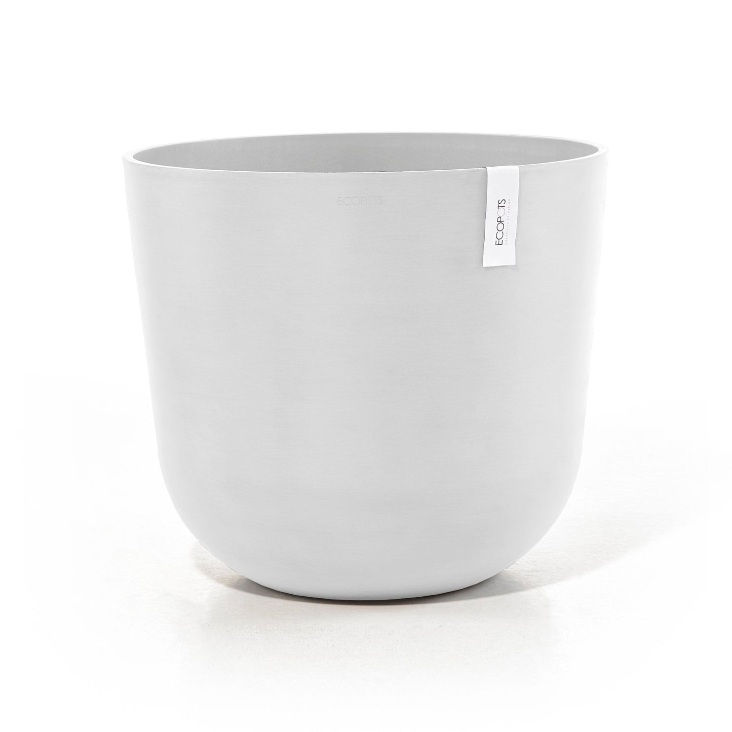 Kukkaruukku - Ecopots - Kukkaruukku Oslo 55cm valkoinen - Ecopots - Uuden aikakauden kukkaruukku kierrätysmateriaalista