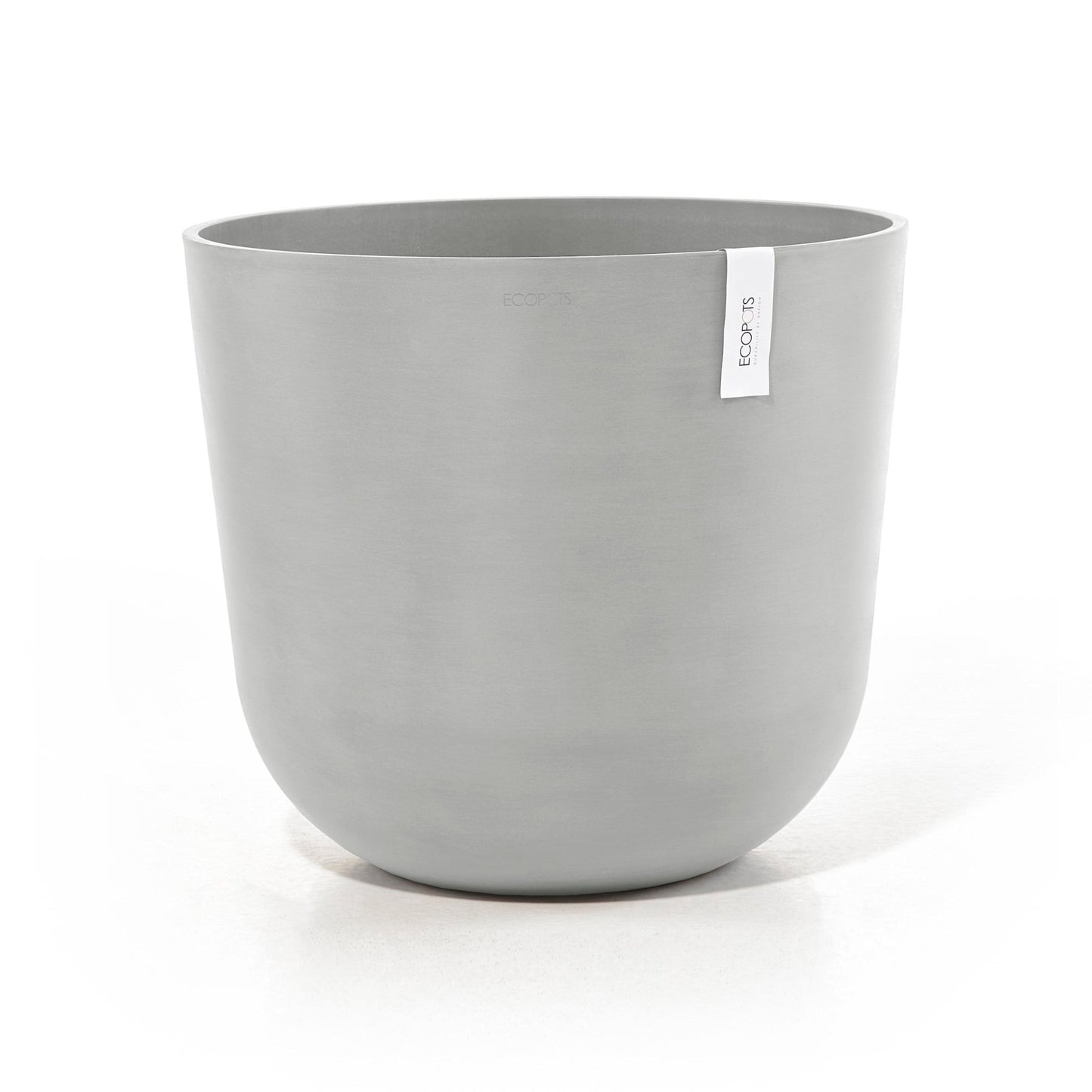 Kukkaruukku - Ecopots - Kukkaruukku Oslo 65cm valkoharmaa - Ecopots - Uuden aikakauden kukkaruukku kierrätysmateriaalista