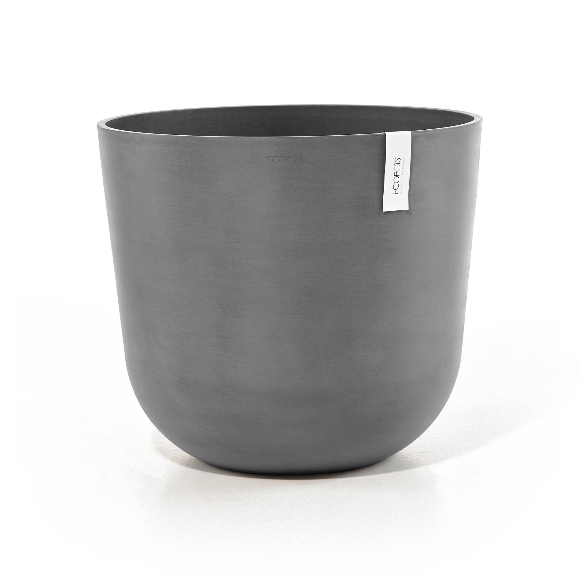 Kukkaruukku - Ecopots - Kukkaruukku Oslo 75cm harmaa - Ecopots - Uuden aikakauden kukkaruukku kierrätysmateriaalista