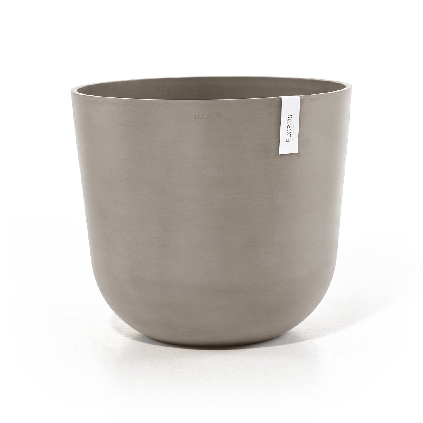 Kukkaruukku - Ecopots - Kukkaruukku Oslo 75cm taupe - Ecopots - Uuden aikakauden kukkaruukku kierrätysmateriaalista