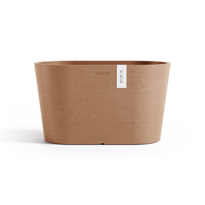 Kukkaruukku Tokio 40cm terracotta – aluslautasen kanssa