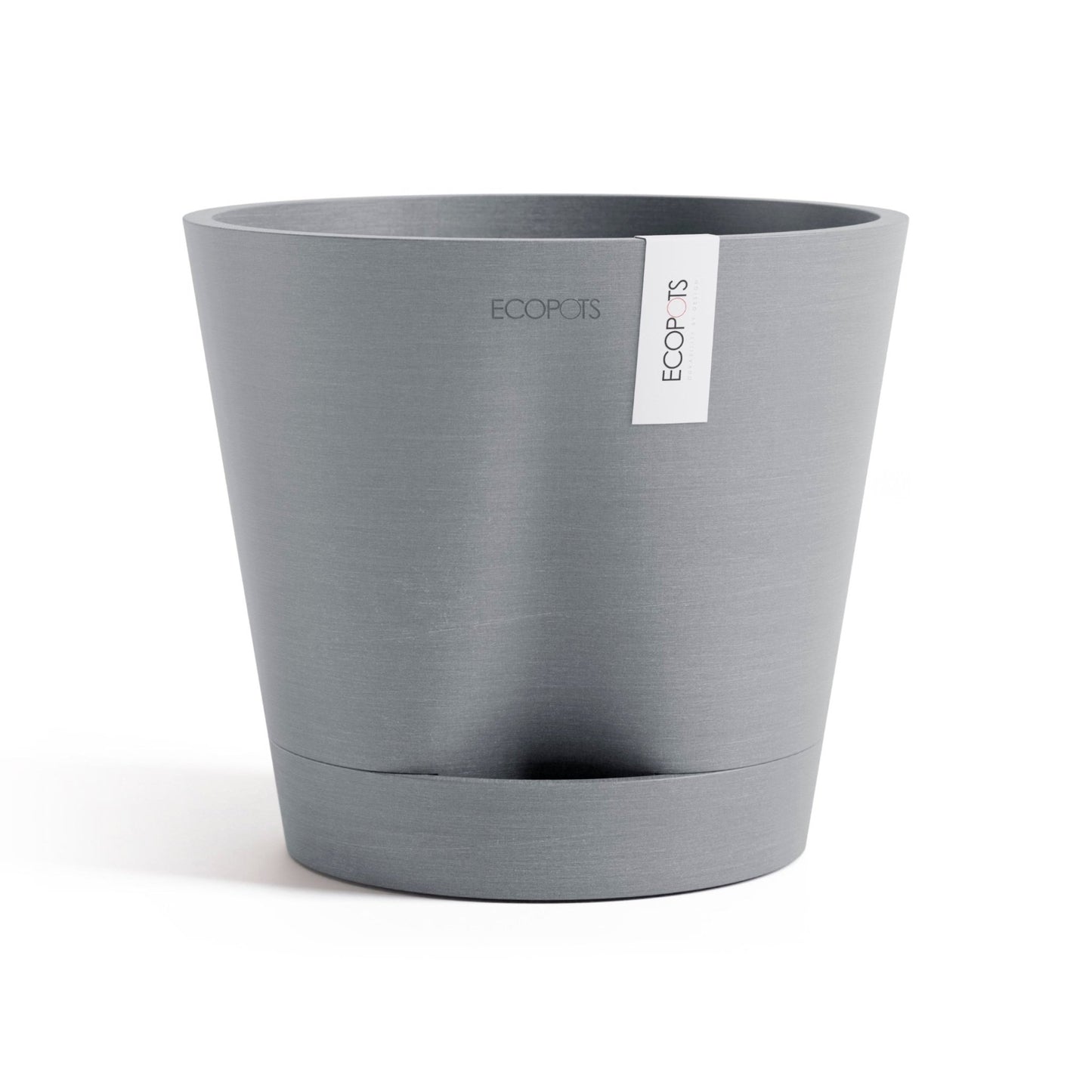 Kukkaruukku - Ecopots - Kukkaruukku Venetsia 2.0 20cm siniharmaa - Ecopots - Uuden aikakauden kukkaruukku kierrätysmateriaalista