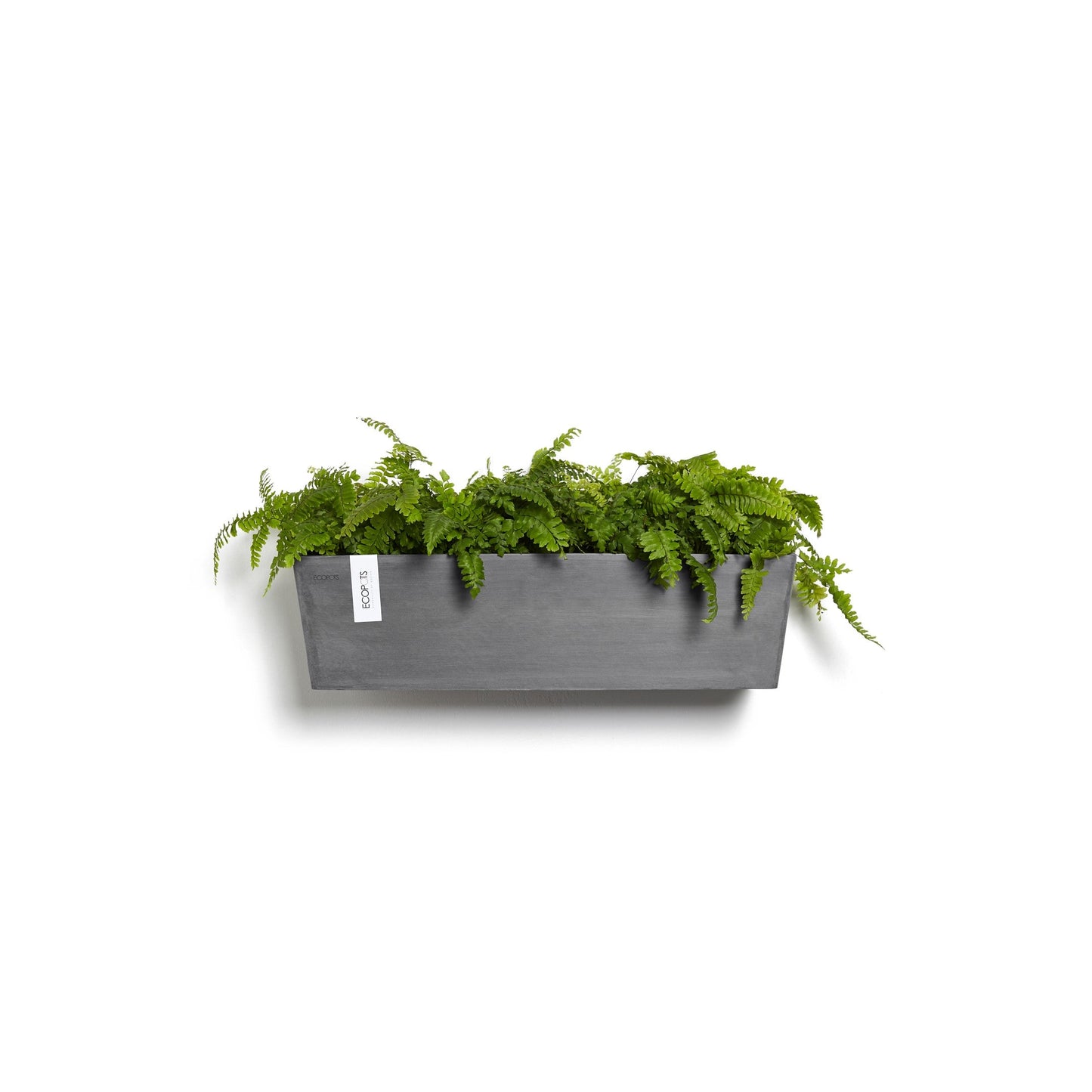 Kukkaruukku - Ecopots - Manhattan seinä 55cm harmaa - Ecopotskauppa - Uuden aikakauden kukkaruukku