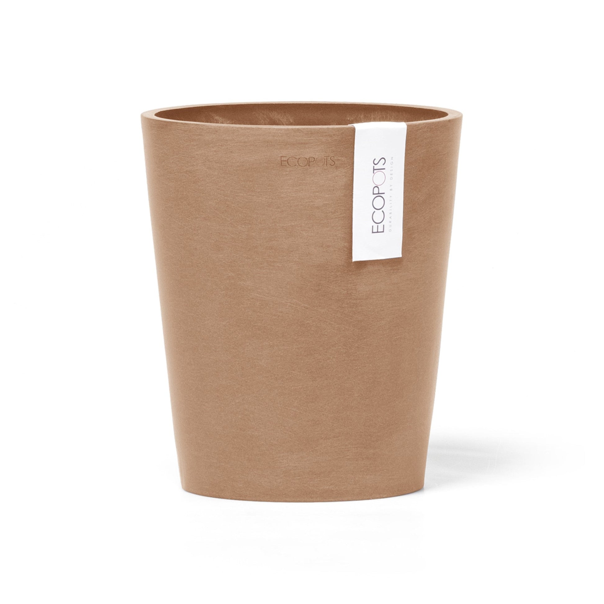 Kukkaruukku - Ecopots - Morinda 17cm terracotta - Ecopotskauppa - Uuden aikakauden kukkaruukku