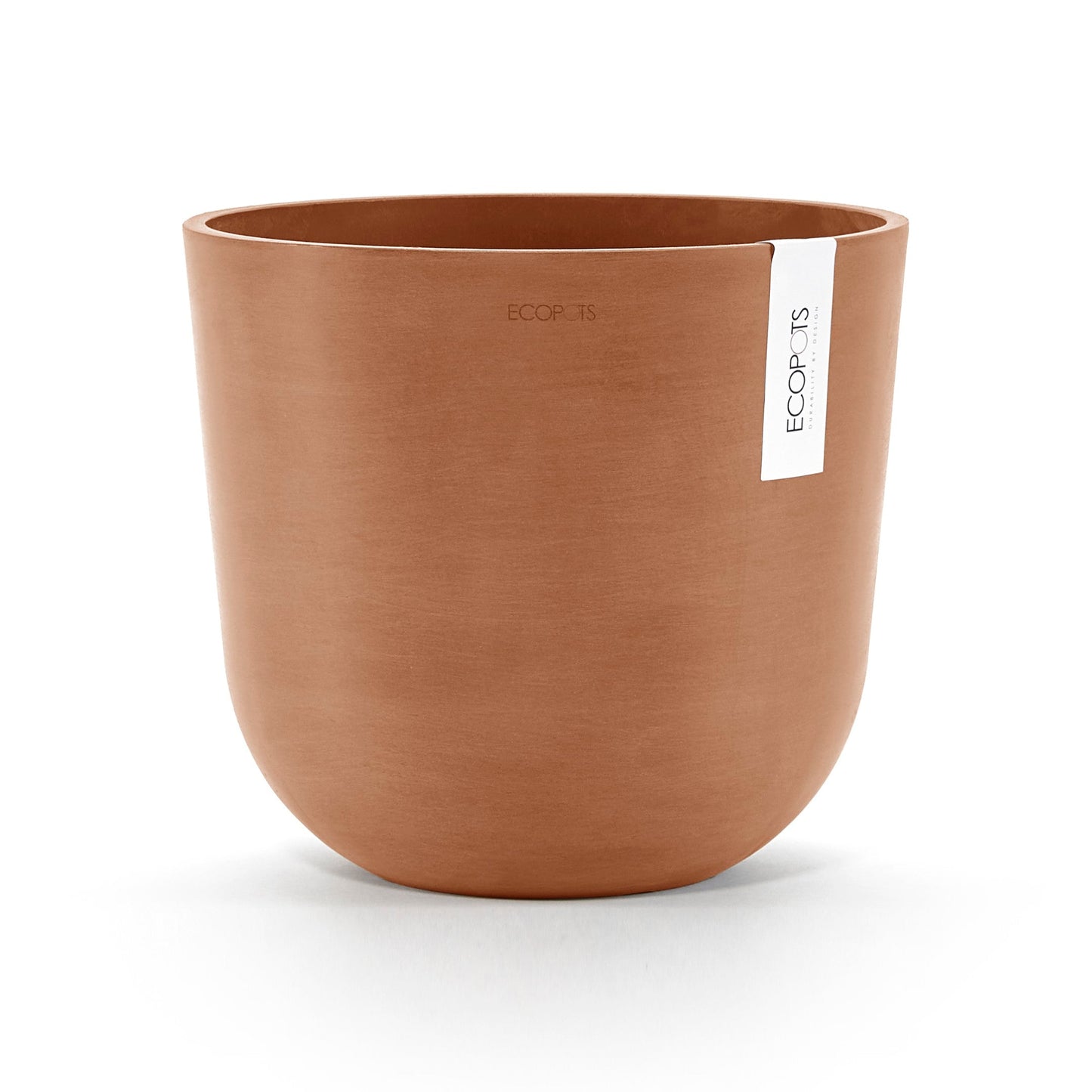 Kukkaruukku - Ecopots - Oslo 25cm terracotta - Ecopotskauppa - Uuden aikakauden kukkaruukku