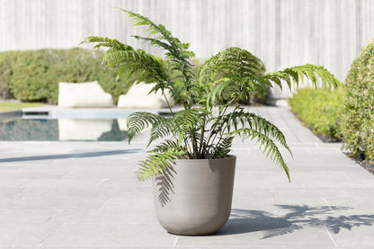 Kukkaruukku - Ecopots - Oslo 35cm taupe - Ecopots - Uuden aikakauden kukkaruukku kierrätysmateriaalista