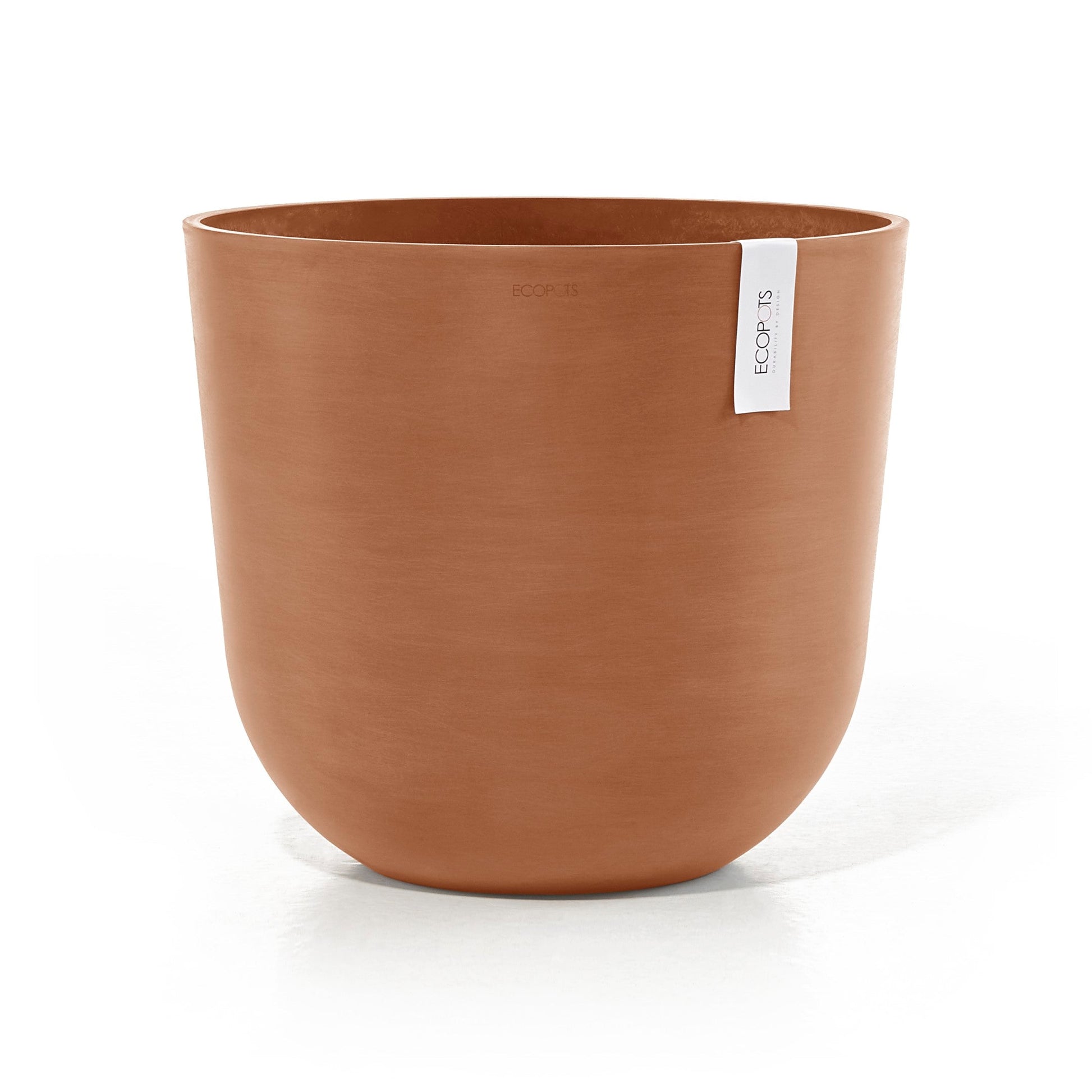 Kukkaruukku - Ecopots - Oslo 45cm terracotta - Ecopotskauppa - Uuden aikakauden kukkaruukku