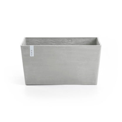 Kukkaruukku Pariisi 80cm valkoharmaa