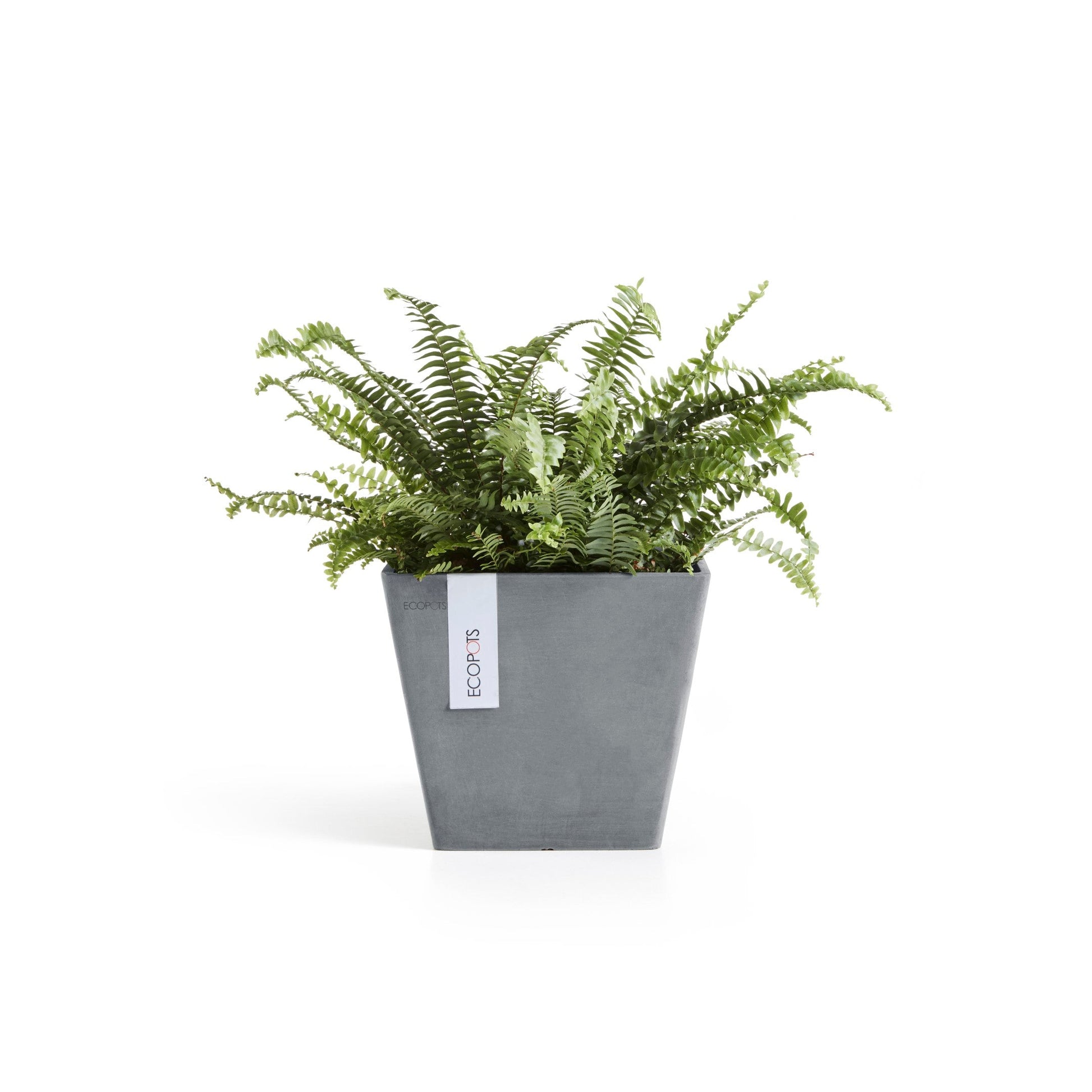 Kukkaruukku - Ecopots - Rotterdam 20cm siniharmaa - Ecopotskauppa - Uuden aikakauden kukkaruukku