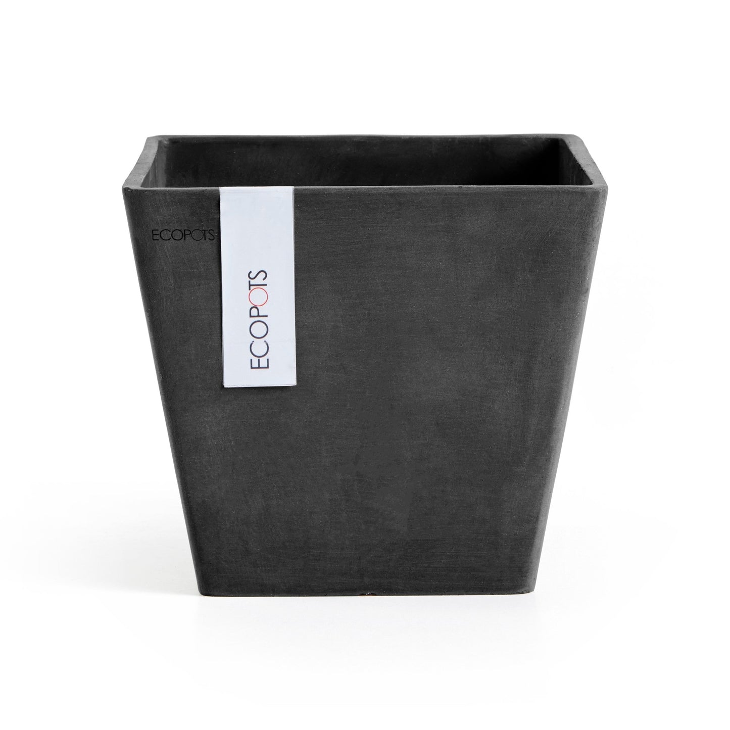 Kukkaruukku - Ecopots - Rotterdam 20cm tummanharmaa - Ecopotskauppa - Uuden aikakauden kukkaruukku