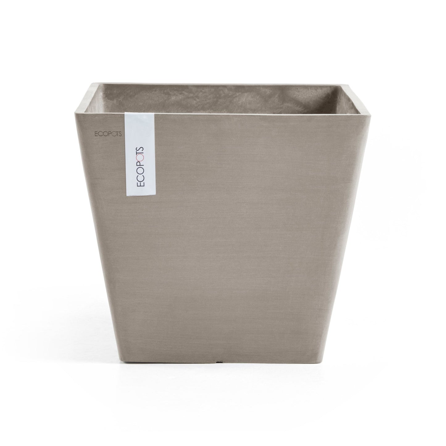 Kukkaruukku - Ecopots - Rotterdam 30cm taupe - Ecopotskauppa - Uuden aikakauden kukkaruukku