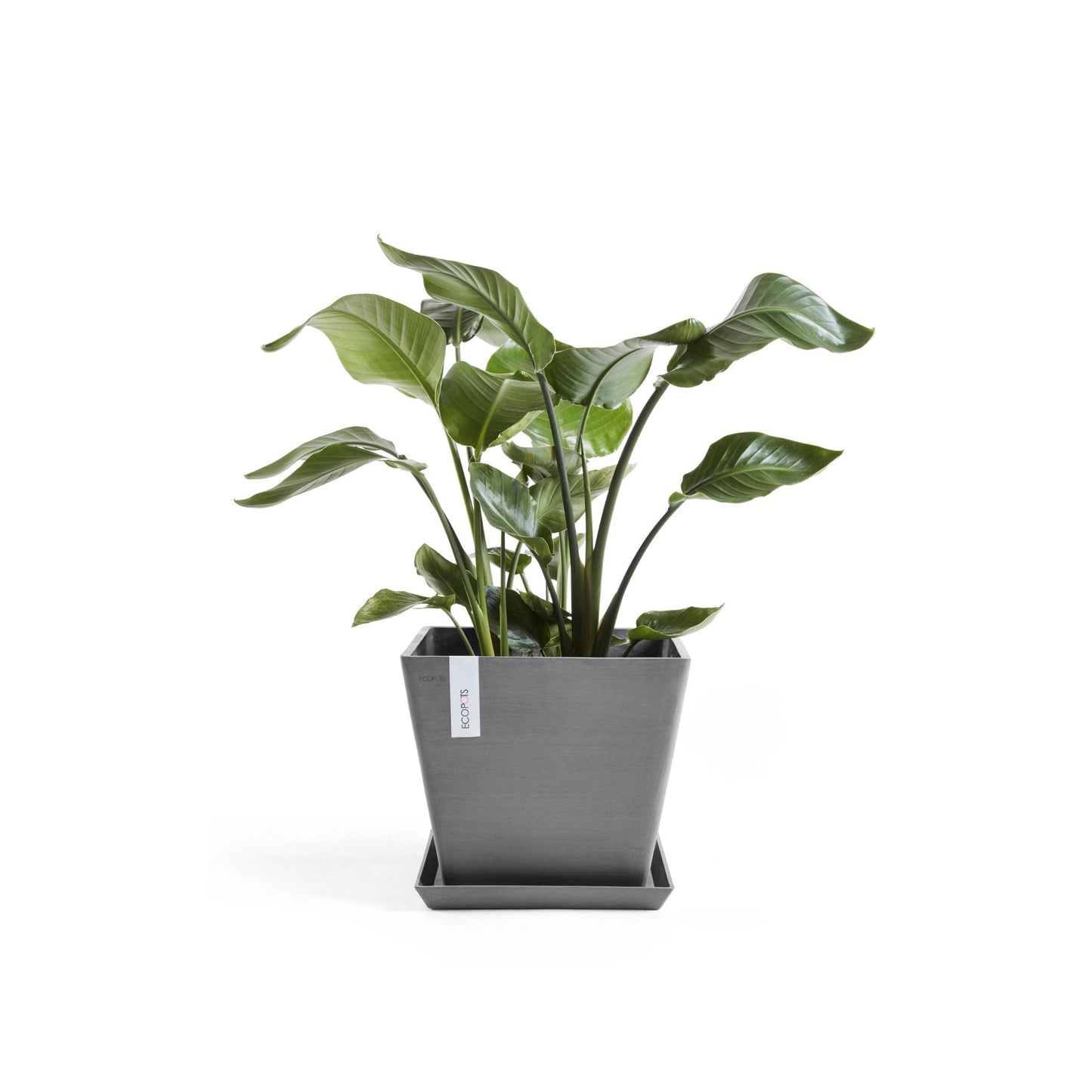 Kukkaruukku - Ecopots - Rotterdam 40cm harmaa - Ecopotskauppa - Uuden aikakauden kukkaruukku