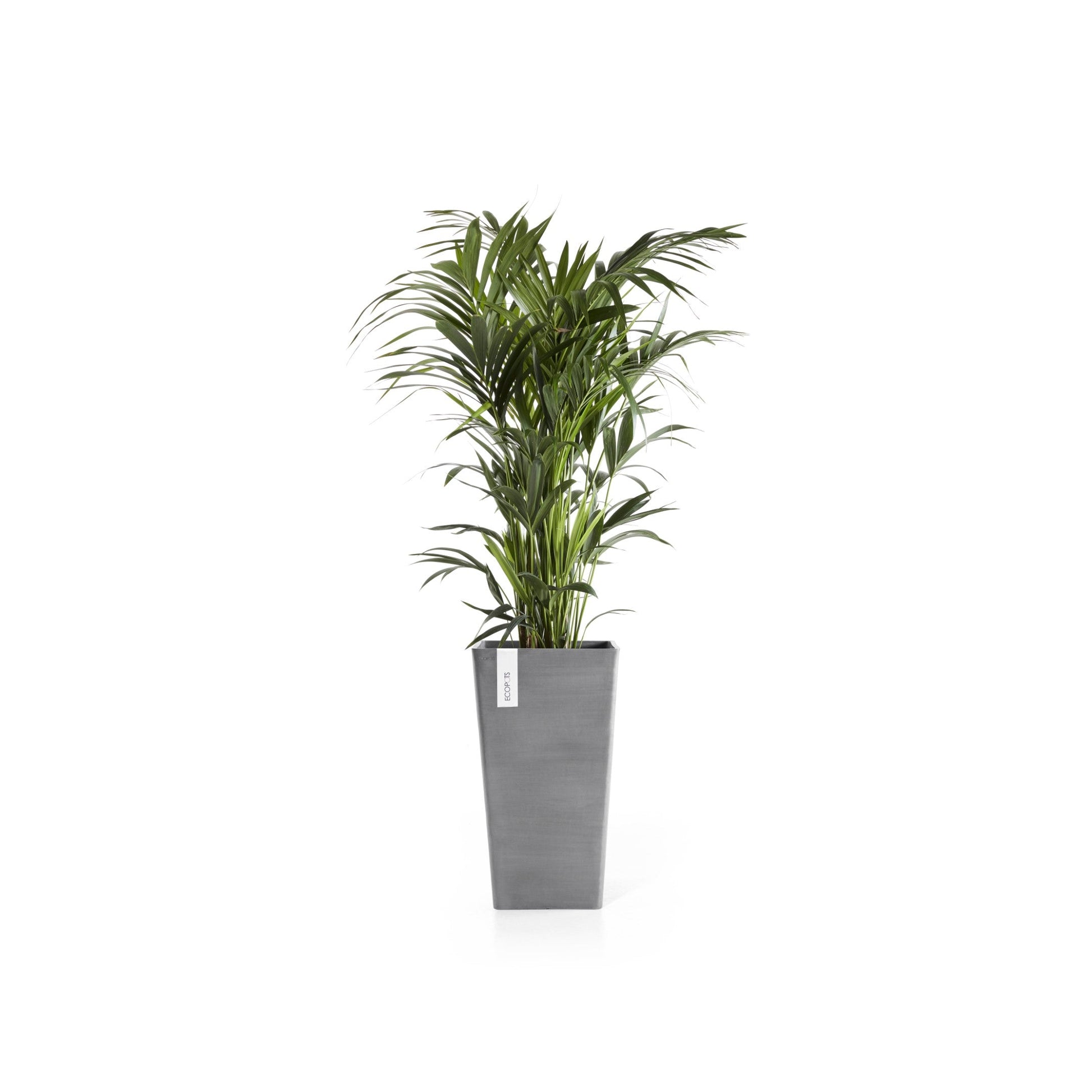 Kukkaruukku - Ecopots - Rotterdam keskikorkea 56cm harmaa - Ecopotskauppa - Uuden aikakauden kukkaruukku