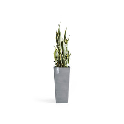 Kukkaruukku Rotterdam korkea 70cm siniharmaa