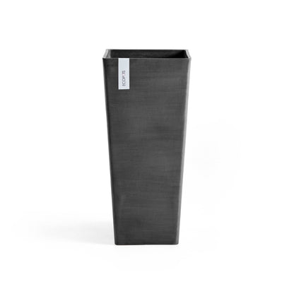 Kukkaruukku Rotterdam korkea 70cm tummanharmaa