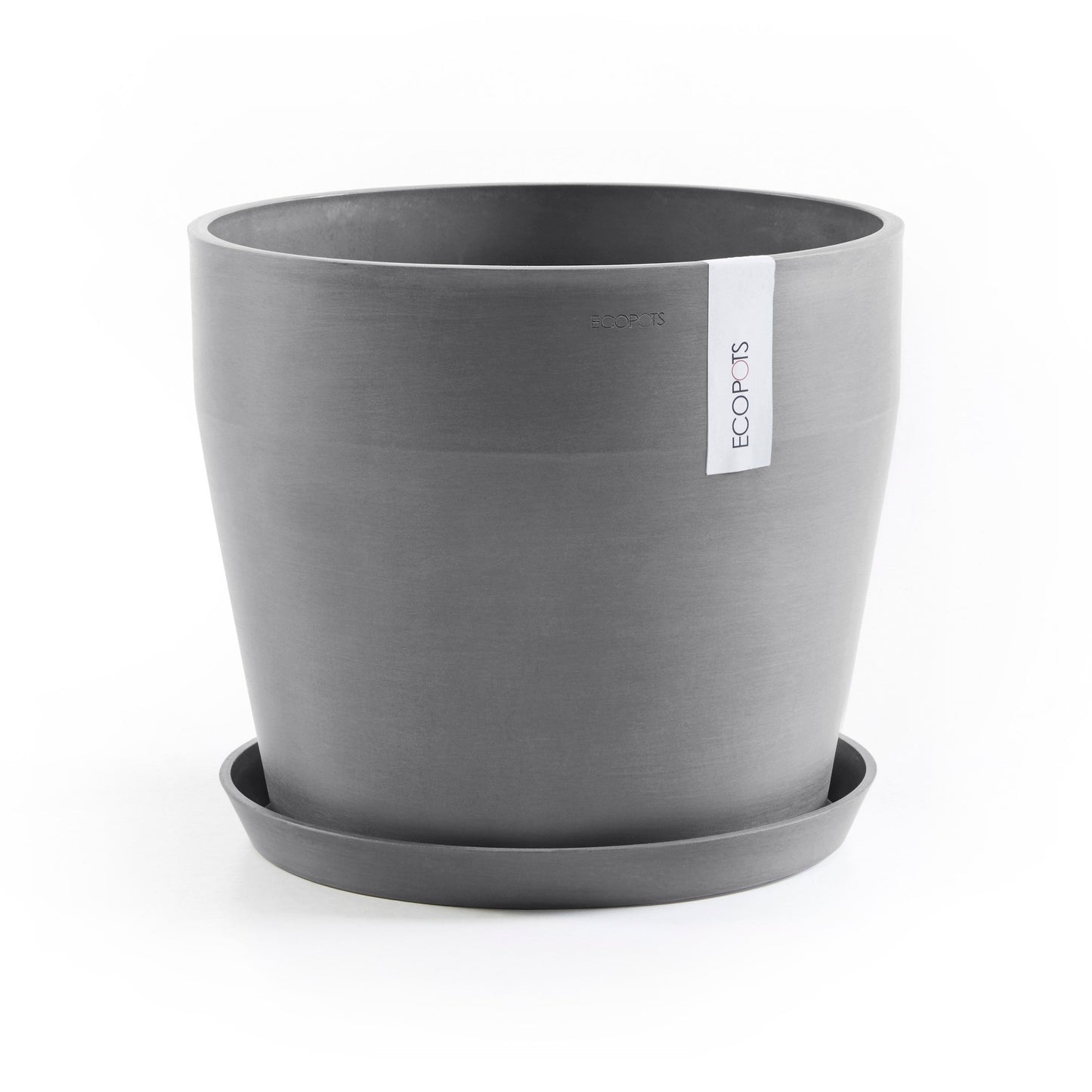 Kukkaruukku - Ecopots - Sankara 40cm harmaa - Ecopotskauppa - Uuden aikakauden kukkaruukku