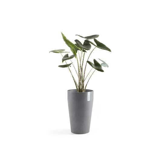 Kukkaruukku - Ecopots - Sankara keskikorkea 55cm harmaa - Ecopotskauppa - Uuden aikakauden kukkaruukku