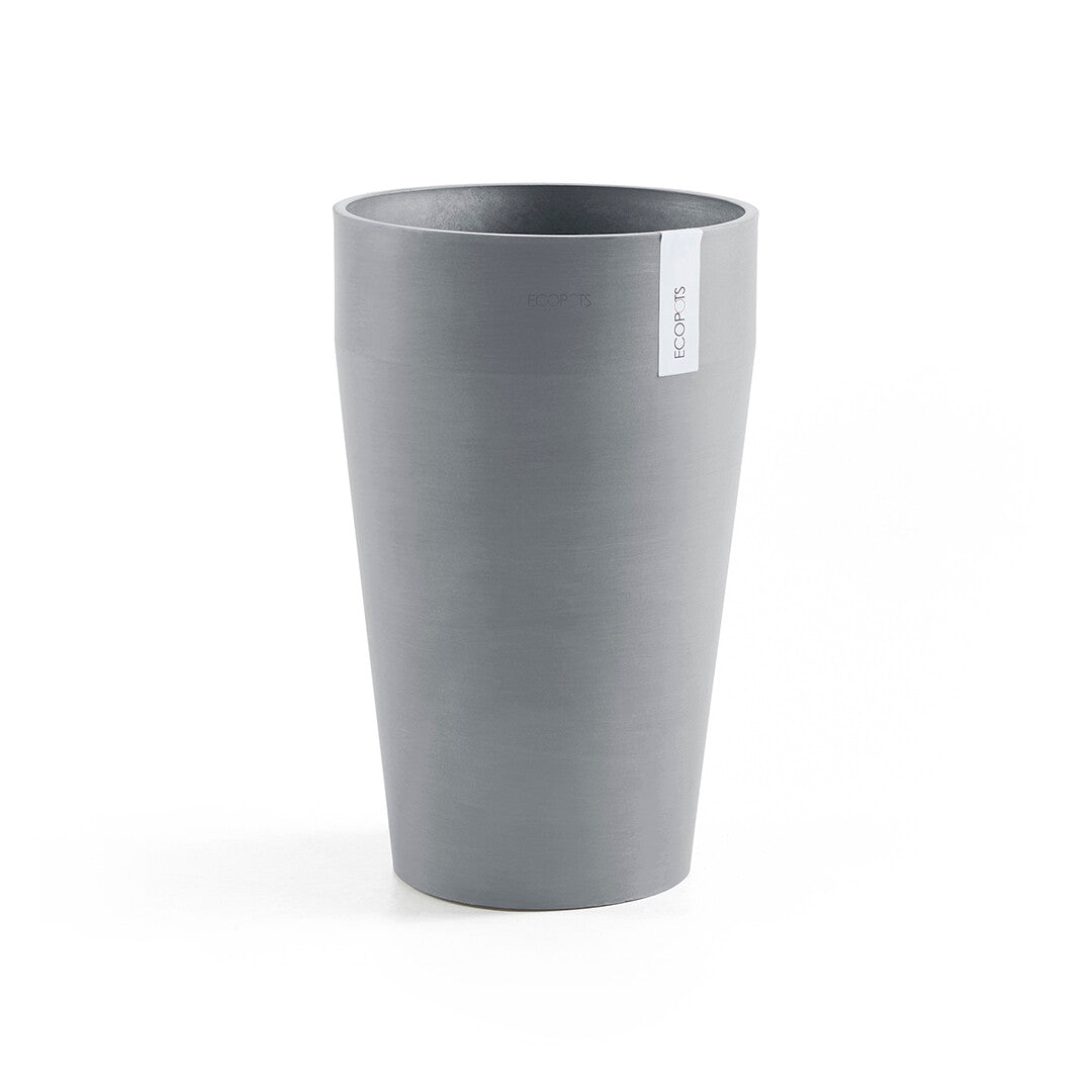 Kukkaruukku - Ecopots - Sankara keskikorkea 55cm siniharmaa - Ecopotskauppa - Uuden aikakauden kukkaruukku