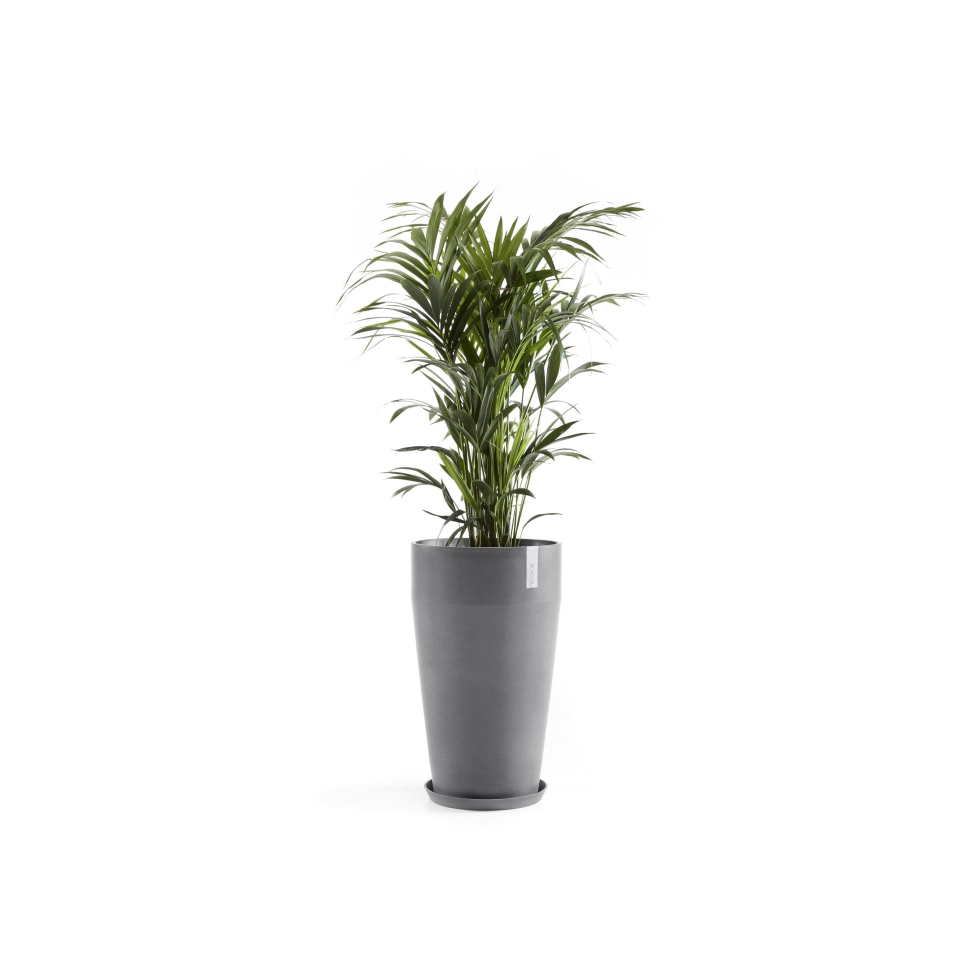 Kukkaruukku - Ecopots - Sankara korkea 75cm harmaa - Ecopotskauppa - Uuden aikakauden kukkaruukku