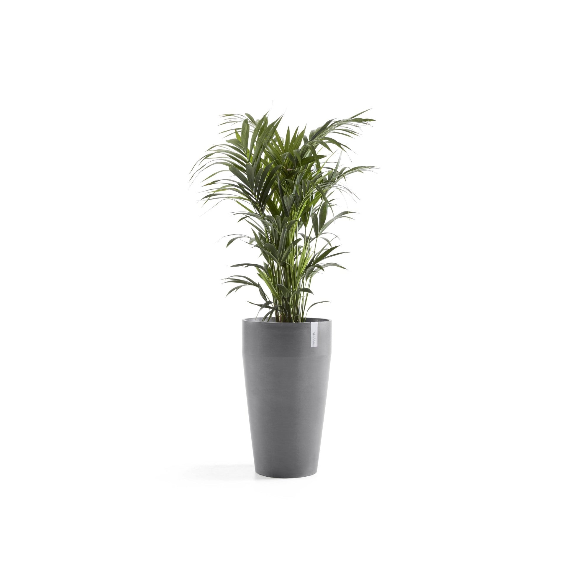 Kukkaruukku - Ecopots - Sankara korkea 75cm harmaa - Ecopotskauppa - Uuden aikakauden kukkaruukku