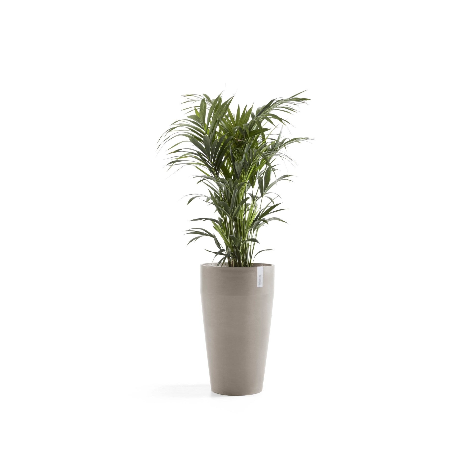 Kukkaruukku - Ecopots - Sankara korkea 75cm taupe - Ecopotskauppa - Uuden aikakauden kukkaruukku