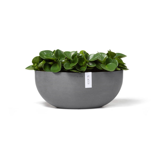 Kukkaruukku - Ecopots - Sofia 43cm harmaa - Ecopotskauppa - Uuden aikakauden kukkaruukku