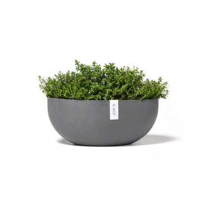 Kukkaruukku - Ecopots - Sofia 43cm harmaa - Ecopotskauppa - Uuden aikakauden kukkaruukku