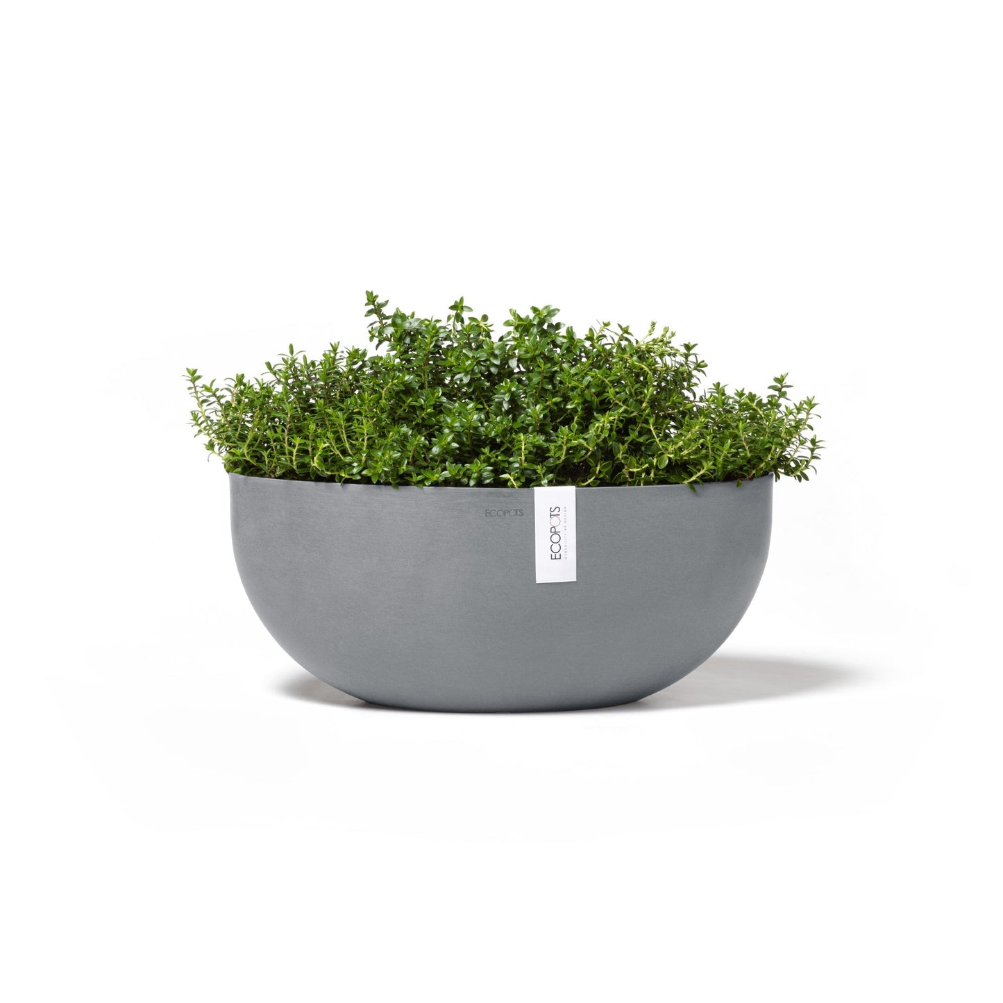 Kukkaruukku - Ecopots - Sofia 43cm siniharmaa - Ecopotskauppa - Uuden aikakauden kukkaruukku