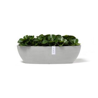 Kruka Sofia lång 56cm vitgrå