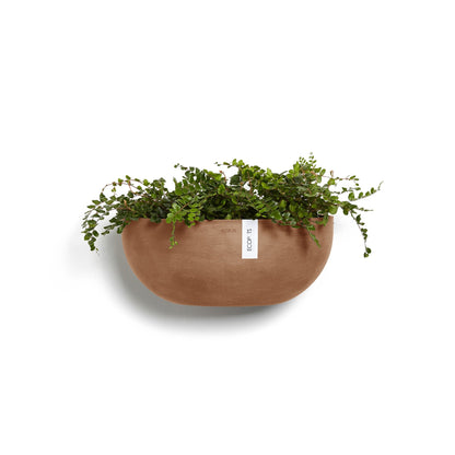 Kukkaruukku Sofia seinälle 43cm terracotta – kasvin kanssa 3