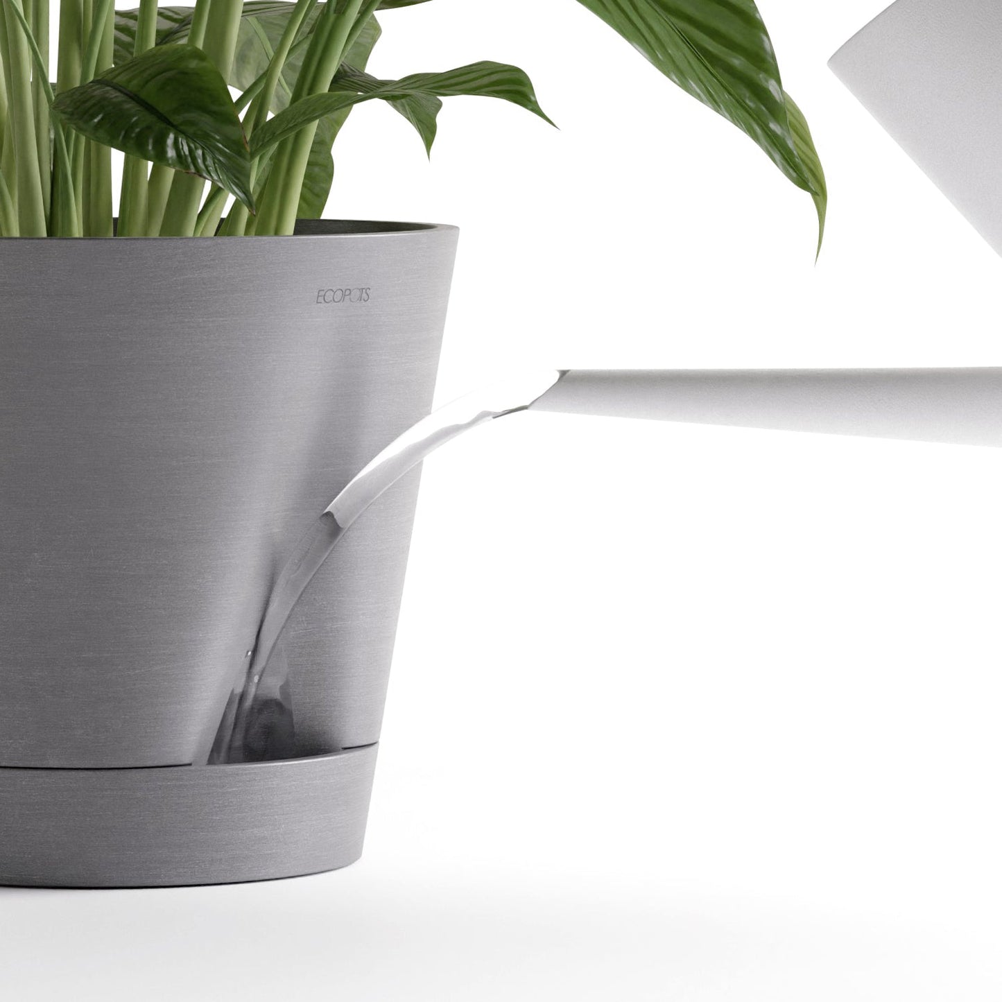 Kukkaruukku - Ecopots - Venetsia 2.0 20cm taupe - Ecopotskauppa - Uuden aikakauden kukkaruukku